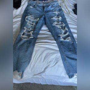 American eagle mom jeans